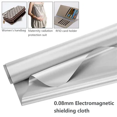 £11.88 • Buy Anti-Radiation High-Shielding Fabric EMF/RF/RFID/LF Protection Blocking Cloth