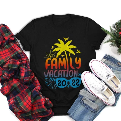 $15.99 • Buy Matching Family Vacation Group 2022 T-Shirt, For All, For All, For All