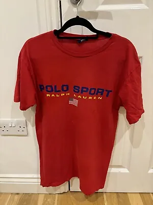 Polo Sport (Ralph Lauren) T Shirt Vintage/ Red • £15