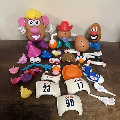 Lot Of Mr. Potato Head Mrs. Potato Head Pieces And Accessories - Cavaliers • $16.95