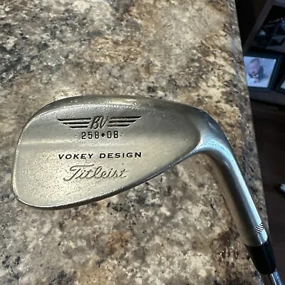 Titleist BV Vokey Design Lob Wedge 58°-08° Steel Shaft Right Hand WINN GRIP • $32.95