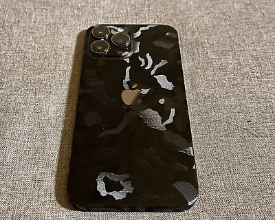 IPhone 13 ProMax Skin Ghost Camouflage Decal  Wrap Protective Around Borders • $12