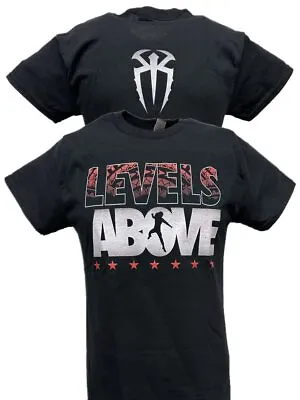 Roman Reigns Levels Above Black T-shirt • $35.99