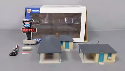 Walthers 933-2715 O Gauge Built-Up Route 66 Motel EX/Box • $93.99