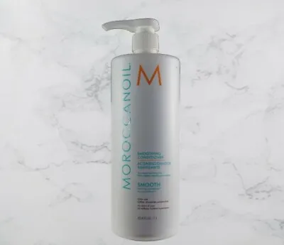 New Moroccanoil Smoothing Conditioner 33.8 Oz / 1 L Unruly Frizzy Hair • $61.50