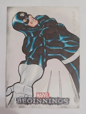 2012 Upper Deck Marvel Beginnings Series 3 Sketch Card Bullseye By Walter Rice  • $34.99