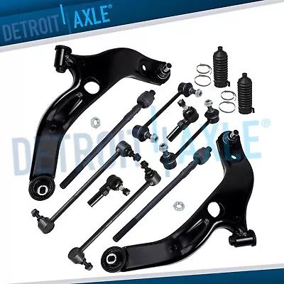 New 12pc Front Lower Control Arms & Suspension Kit For 2002 2003 Mazda Protege 5 • $134.05