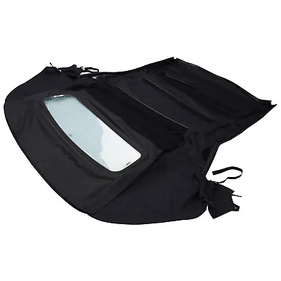 Convertible Soft Top W/Heated Glass Window For Ford Mustang -Black Sailcloth • $280.22