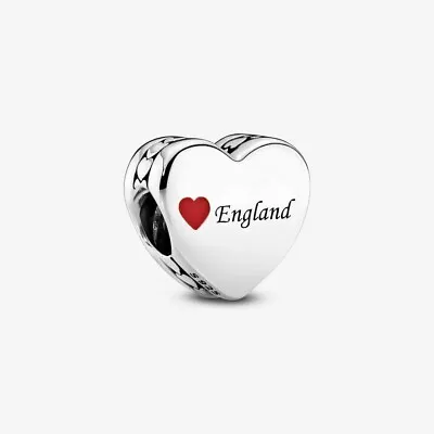 Brand New Genuine Pandora S925 ALE England Love Heart Charm • £32.99