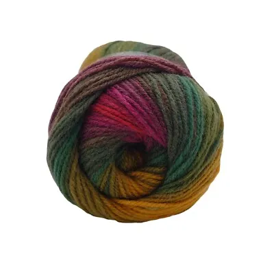 James C Brett AURORA DK Acrylic Wool Multicolour Multi-tonal Knitting Yarn 100g • £3.99