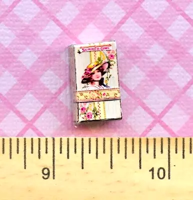 Dollhouse MINIATURE Size Victorian Perfume Box Summer Girl • $2.45