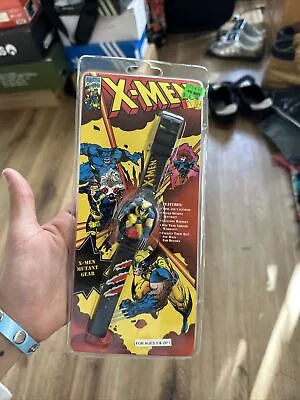 Marvel Comics X-Men Wolverine Mutant Gear 3D LCD Flip Up Watch 1994 90s Cartoon • $45