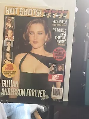 Hot Shots! Magazine Gillian Anderson Forever X Files Posters Included • £9.99