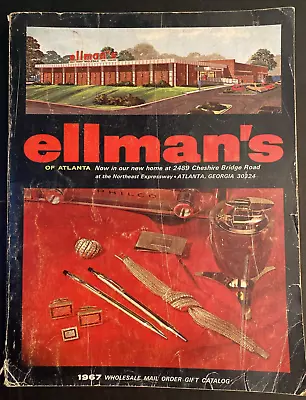 1967 Ellmans Atlanta Catalog Jewelry Gifts Electronic Decor Travel Color Vintage • $19.99