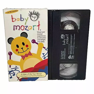 Disney Baby Einstein Baby Mozart VHS 1998 Video Tape Music Infant Learning Film • $11.95