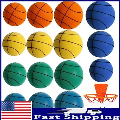 Bouncing Mute Ball Lightweight Mute Dribbling Basketball 3/5/7 Indoor Sports Toy • $10.59