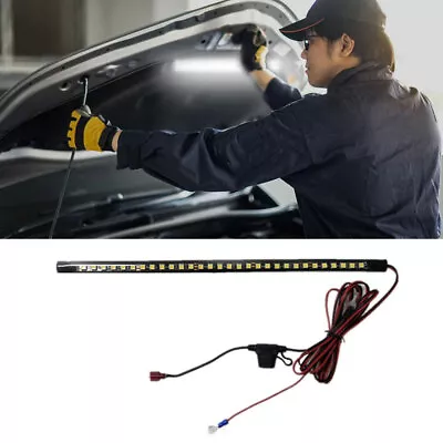 36cm 12-14V Repair Light Bar Kit White LED Panels Fits For Car Under Hood Engine • $19.99