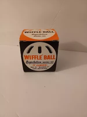 Wiffle Ball Original Regulation Baseball Size Curve Training Plastic Ball • $5.99