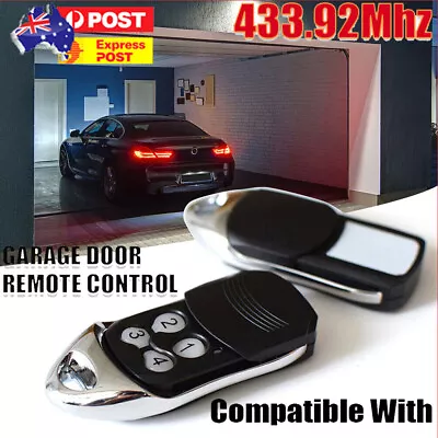 For Merlin+ 2.0 E945M E950 E943 Garage Gate Door Control Remote  433.92mhz AUS • $18.99