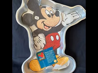 Vintage 1995 Wilton Walt Disney Mickey Mouse Full Body Cake Pan #2105-3601 • $35