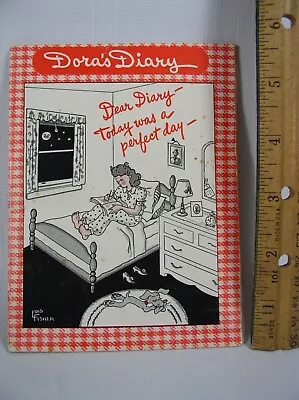 Dora's Diary Booklet By Lois Fisher  Ad For Monarch Range-Paramount Heaters • $12