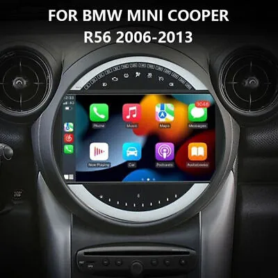 For BMW Mini Cooper R56 R60 2007-13 9  Android GPS Navi Carplay Car Stereo Radio • $237.99