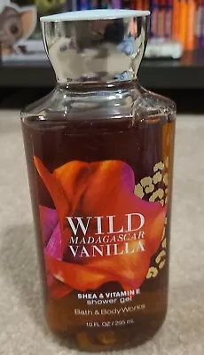 Bath & Body Works Wild Madagascar Vanilla Shower Gel Body Wash 8 Oz Rare Discont • $18
