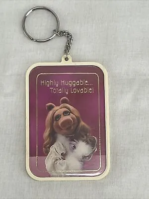 Vintage 1981 Miss Piggy  Highly Huggable…Totally Lovable!  Muppets Key Chain • $14.99
