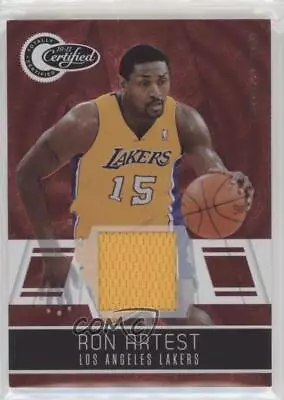 2010-11 Totally Certified Red Materials /249 Metta World Peace Ron Artest #71 • $5.08
