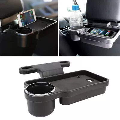 Car SUV Back Seat Table Drink Food Cup Tray Holder Table Desk Stand Mount Part • $20.67