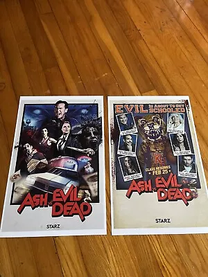 ASH Vs THE EVIL DEAD Season 23 (2016) 2 Posters Horror 11x17 • $18.99