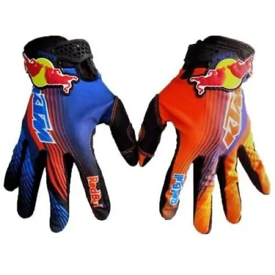 Blue RED BULL TLD 100% Gloves For Cycling Motorcross Motor Bike • $16.17