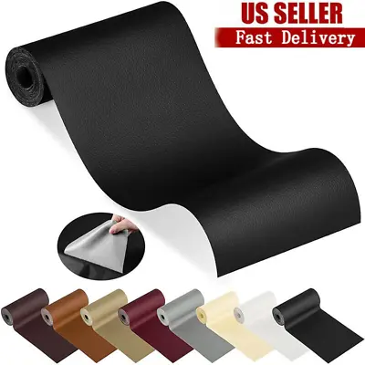 Self Adhesive Vinyl Faux Leather Fabric Repair Patch Kit For Car Seat Sofas • $23.74