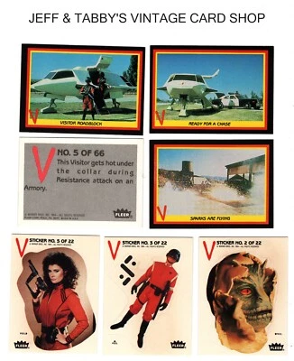 $1 • Buy 1984 Fleer V Cards & Stickers / See Drop Down Menu