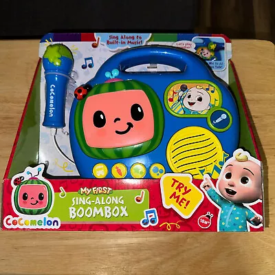 Cocomelon My First Sing-Along Toddler Boombox With Built In Microphone BRAND NEW • $24.99