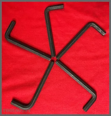 5/16  Snort Arm Hex Key LOT OF 5  Eklind Chesco Allen 15120 • $7.99