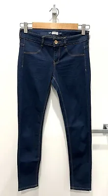 $15 • Buy Pull And Bear Women’s Indigo Skinny Jeans / Size 24 (6)