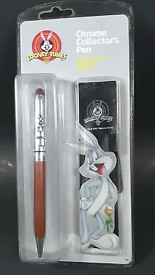 $11.99 • Buy NOS Looney Tunes Chrome Collector's Pen Bugs Bunny With Gift Pouch
