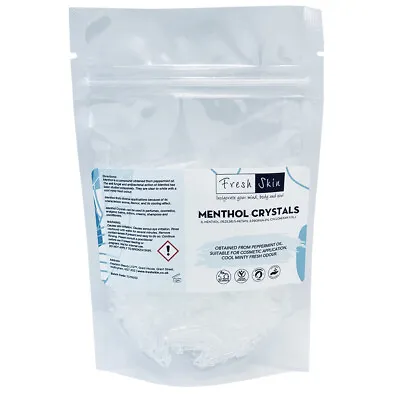 10g Menthol Crystals - Premium BP/EP Grade Natural Aromatherapy • £2.75