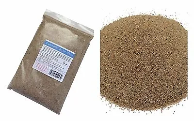 1kg Natural Colour Silica Sand - Medium Grain - Suitable For Aquariums • £6.95