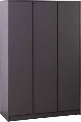 Malvern 3 Door Wardrobe Grey • £193.99