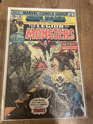 Marvel Premiere #28 - 1st Appearance Legion Of Monsters • $90