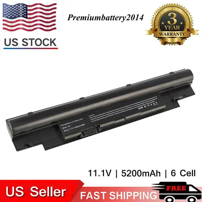 6 Cell Battery For Dell Latitude 3330 Vostro V131D V131R 312-1257/1258 H2XW1 • $16.99