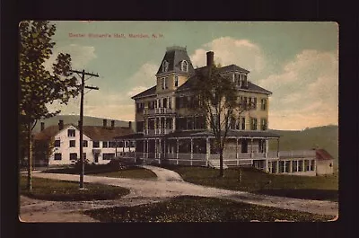 Postcard : New Hampshire - Meriden Nh - Dexter Richard's Hall 1912 • $5.49