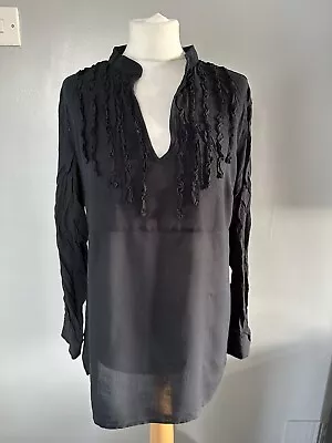 Black Maternity Shirt Size 12 Gap Womens  • £11.99