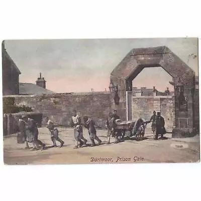 DARTMOOR The Prison Gate Postcard Unused • £5.45