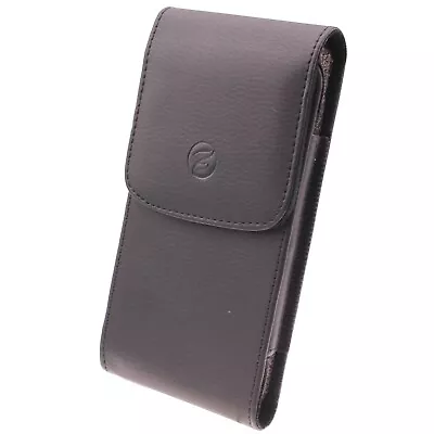 Google Pixel 7 Pro/6/Pro - Leather Case Belt Clip Holster Cover Pouch Vertical • $15.97