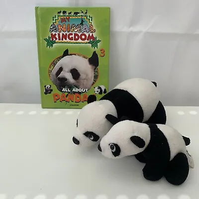 My Animal Kingdom: All About Pandas 2 Toys Hardcover Book Included • £12.99