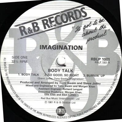 Imagination - Body Talk (LP Album Ger) • £13.49