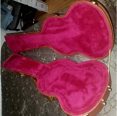 New Gibson SG EB EB-3 EB-0 Hard Shell Brown TKL Bass Guitar Case W Pink Interior • $329.99
